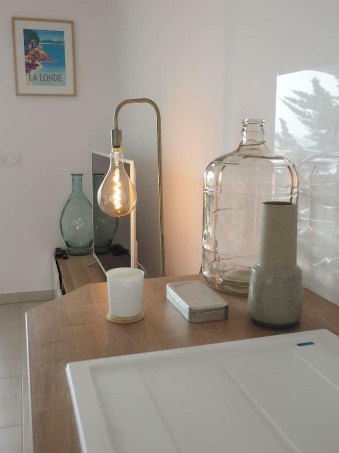 La Londe La Mer : Appartement Proche Plages & Vue Superbe Sur Les Iles D'Or ภายนอก รูปภาพ
